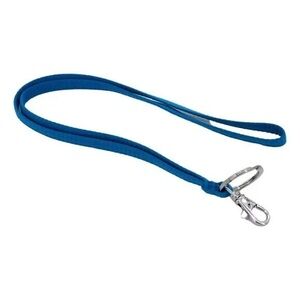 Vera Bradley Bahama Bay Blue Lanyard with Silver Clip